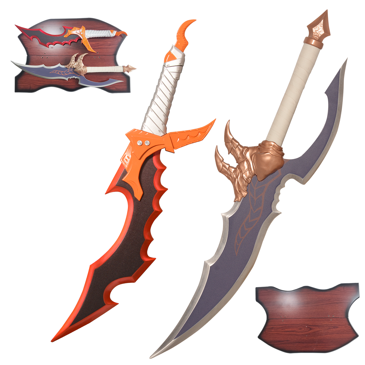 Cosplay Prop Display - All Metal Anime Jinwoo's Sword ，Set