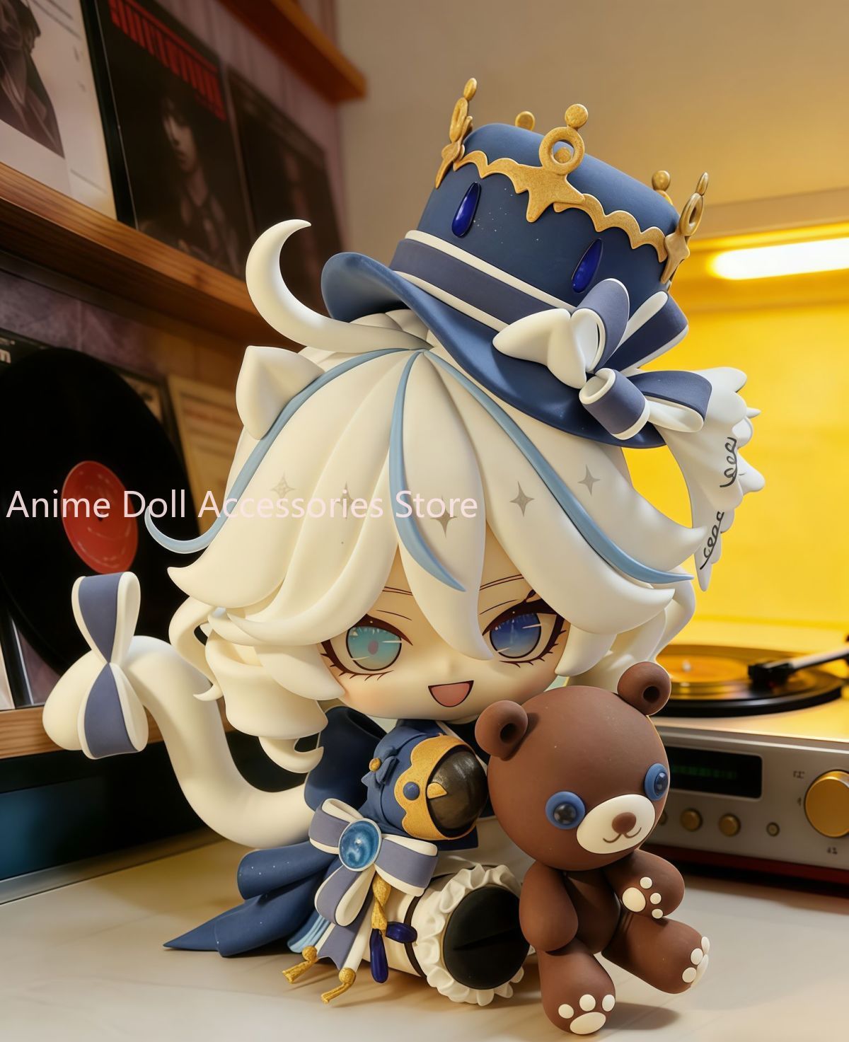 Prop De Cosplay - New Anime Genshin Impact Furina Cosplay