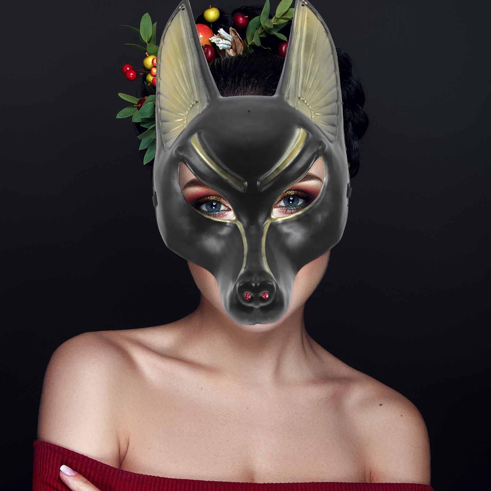 Halloween Mask Anubis Design C - Cosplay Prop Designer recensie en prijs