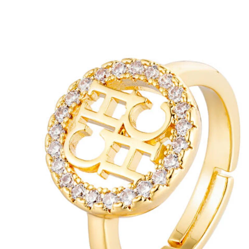 CH Two-Tone Zircon Hollow Lett - Cosplay Prop Designer recensie en prijs