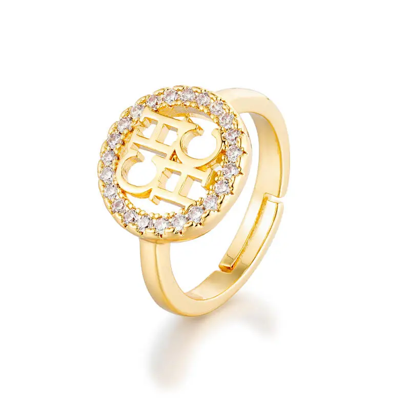 CH Two-Tone Zircon Hollow Lett - Cosplay Prop Designer recensie en prijs