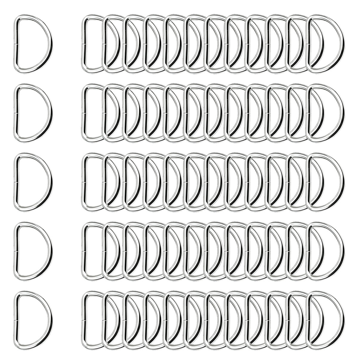 30/60/100Pcs D-ring buckle sta - D Ring Strap recensie en prijs