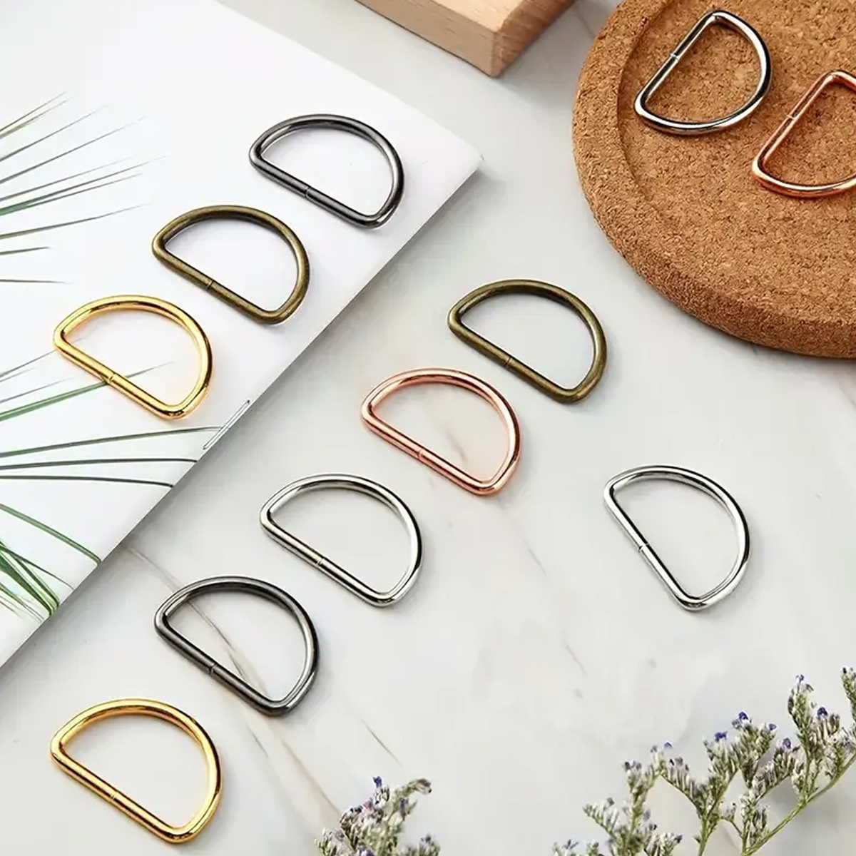 30/60/100Pcs D-ring buckle sta - D Ring Strap recensie en prijs