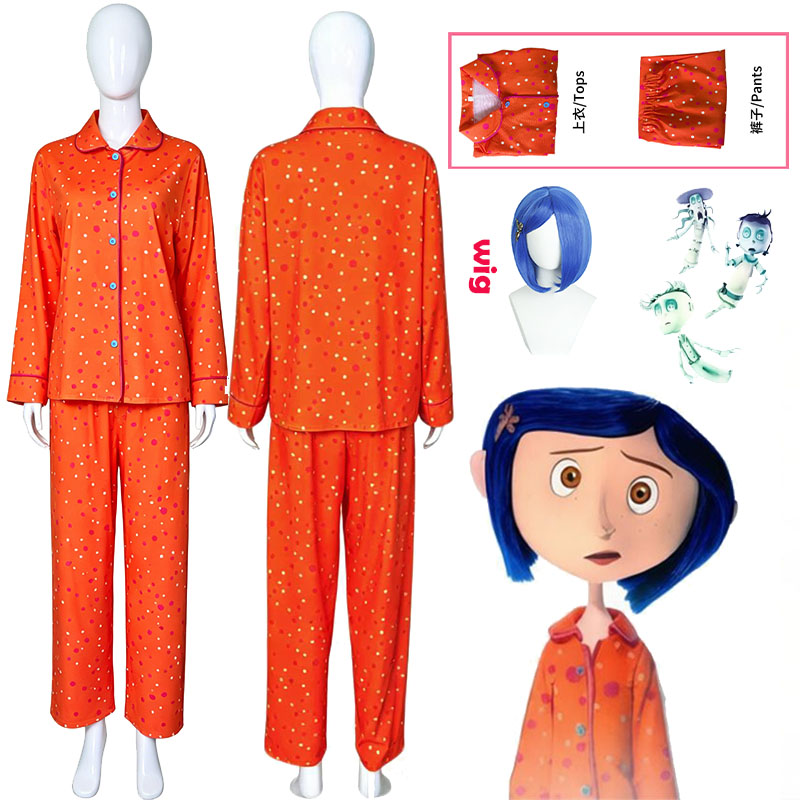 Movie Coraline Cosplay Pajamas - Cosplay Prop recensie en prijs