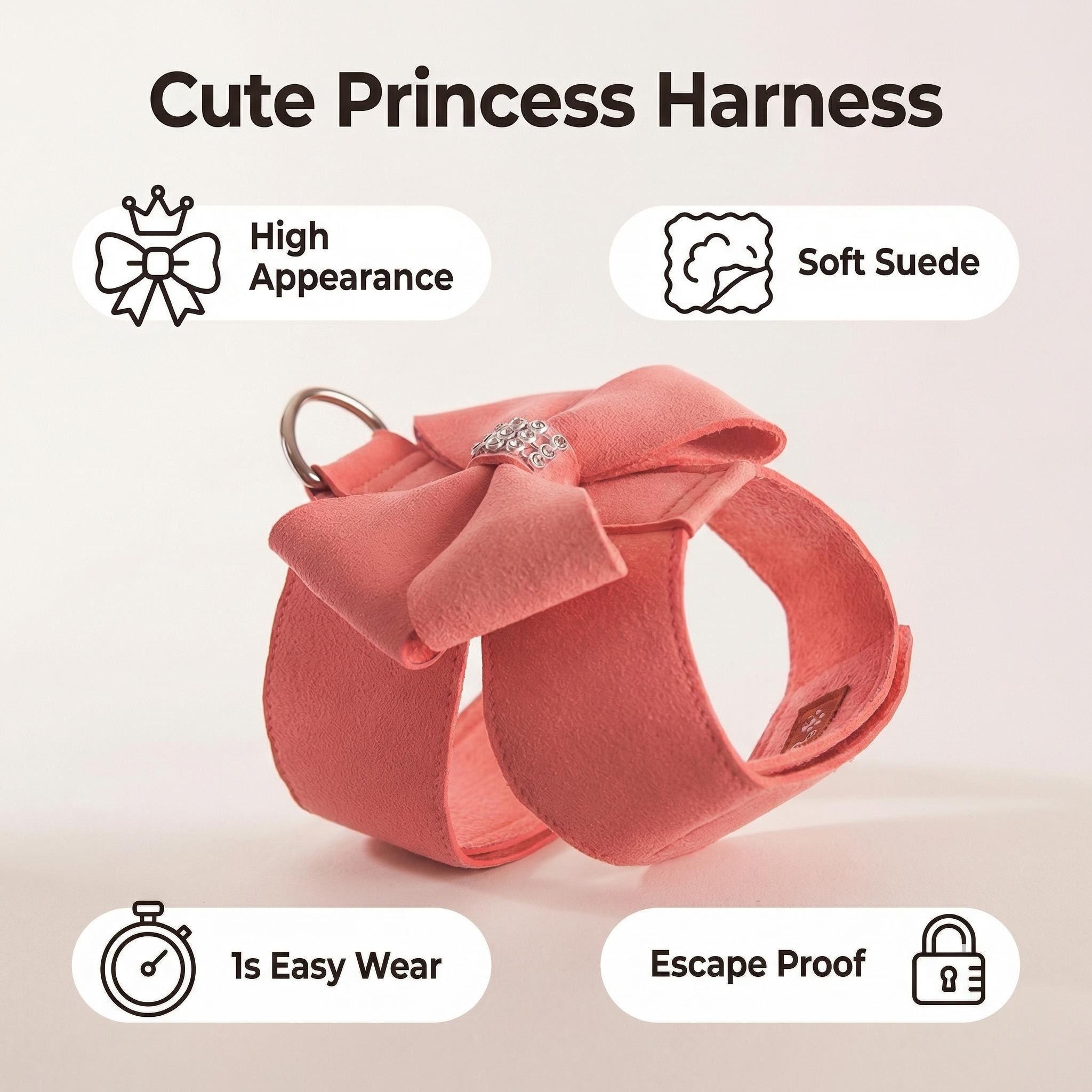 Cute Dog Harness Leash Set Sak - D Ring Strap recensie en prijs