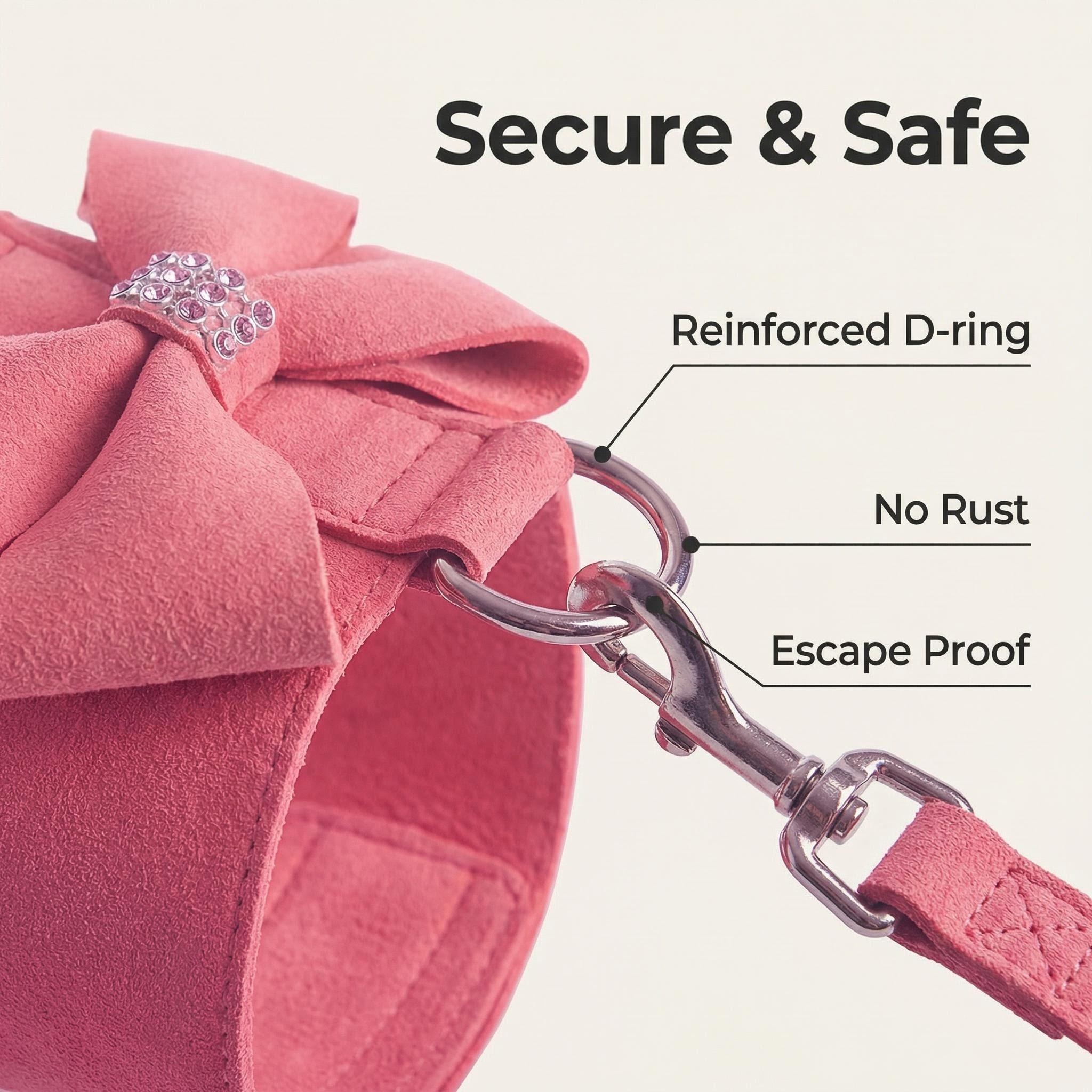 Cute Dog Harness Leash Set Sak - D Ring Strap recensie en prijs