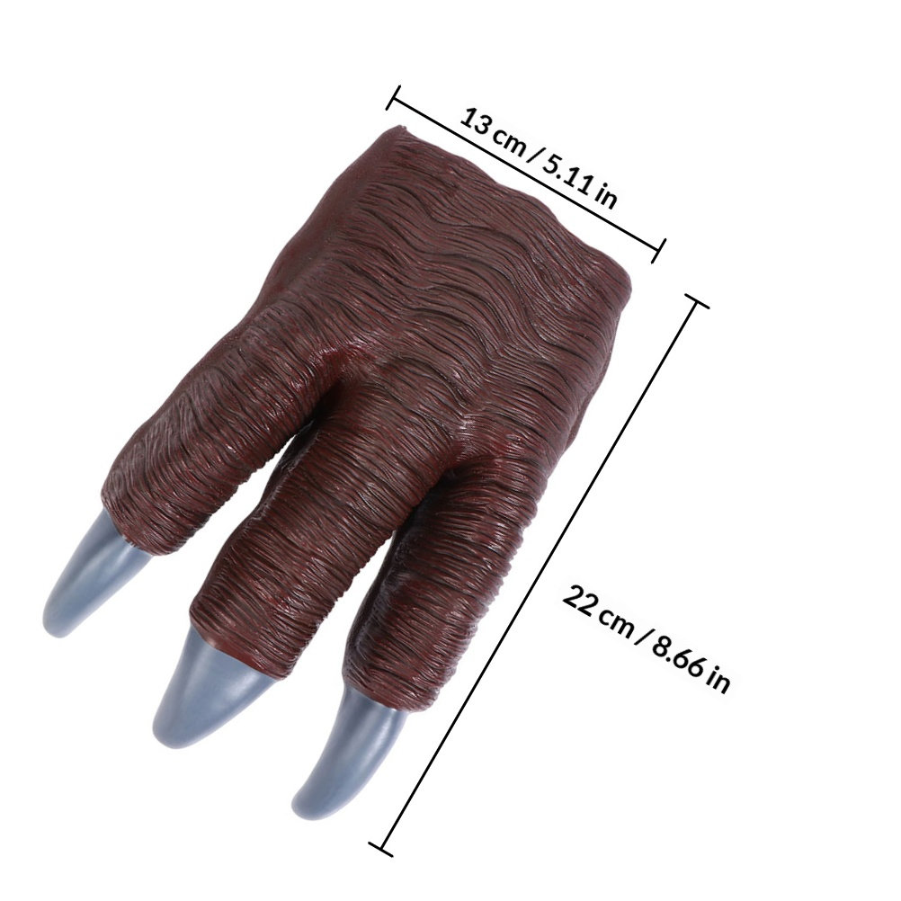 2Pcs Dinosaur Paw Gloves Detai - Cosplay Prop Painting recensie en prijs