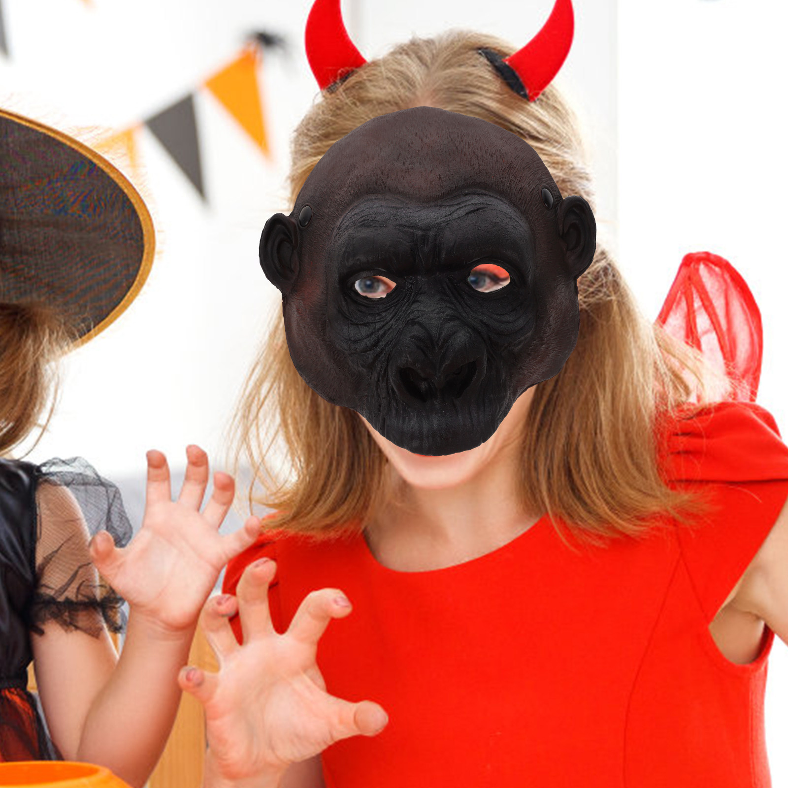 Halloween PU Gorilla Mask Scar - Cosplay Prop Designer recensie en prijs