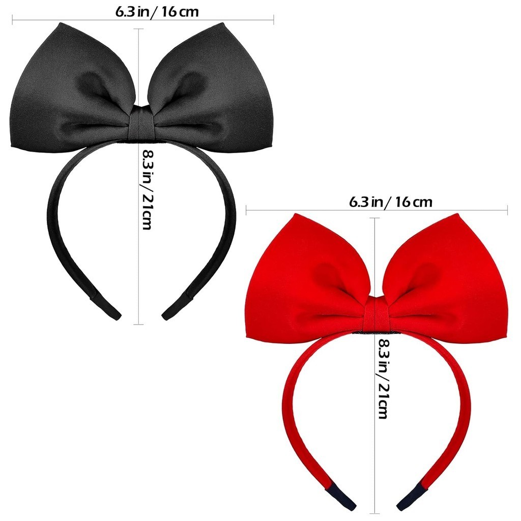 Cute Girls Red Big Bow Headban - Cosplay Floating Prop recensie en prijs