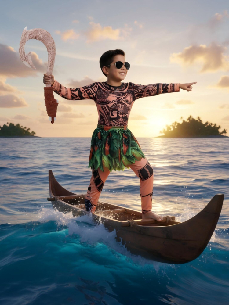Summer Moana Maui Kids Boys Co - Cosplay Prop Patterns recensie en prijs