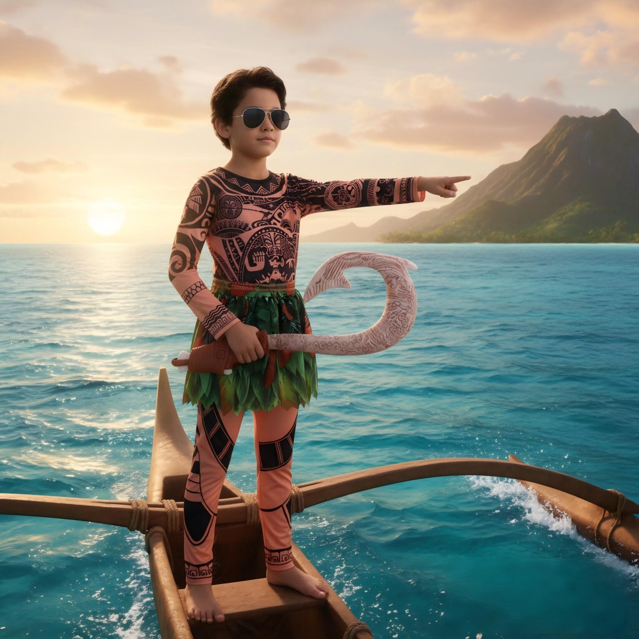 Summer Moana Maui Kids Boys Co - Cosplay Prop Patterns recensie en prijs