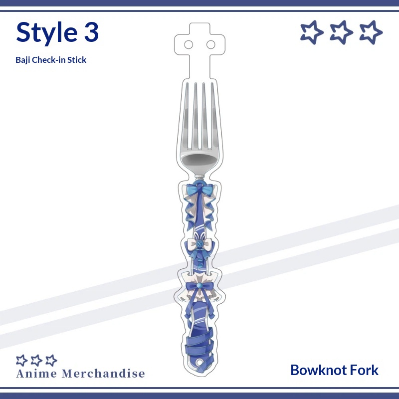 Anime Acrylic Bowknot Fork Sha - Cosplay Prop Display recensie en prijs