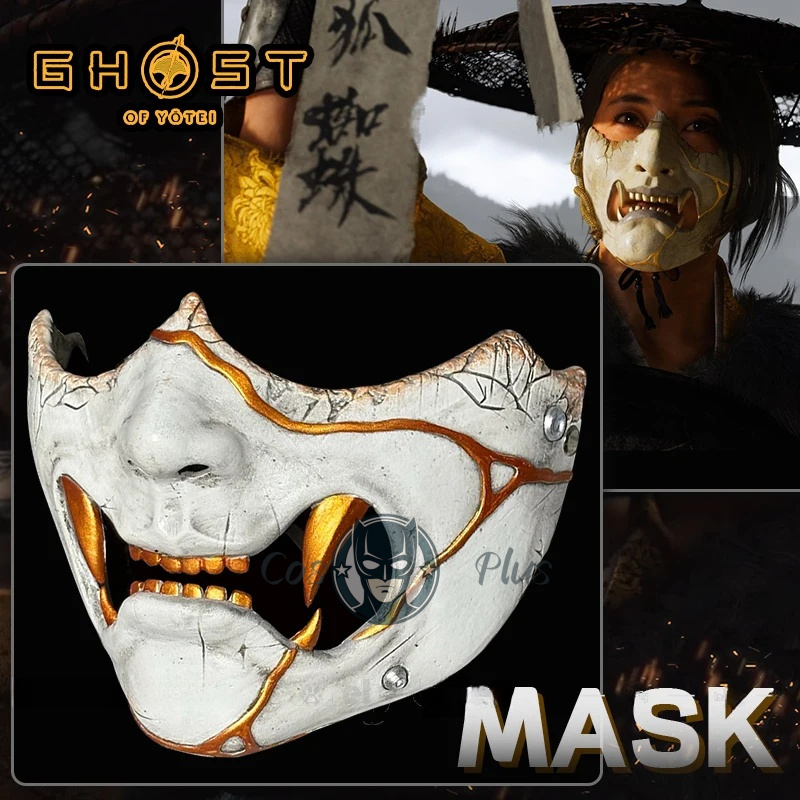 Game Ghost of Yotei Atsu Mask  - Cosplay Prop recensie en prijs