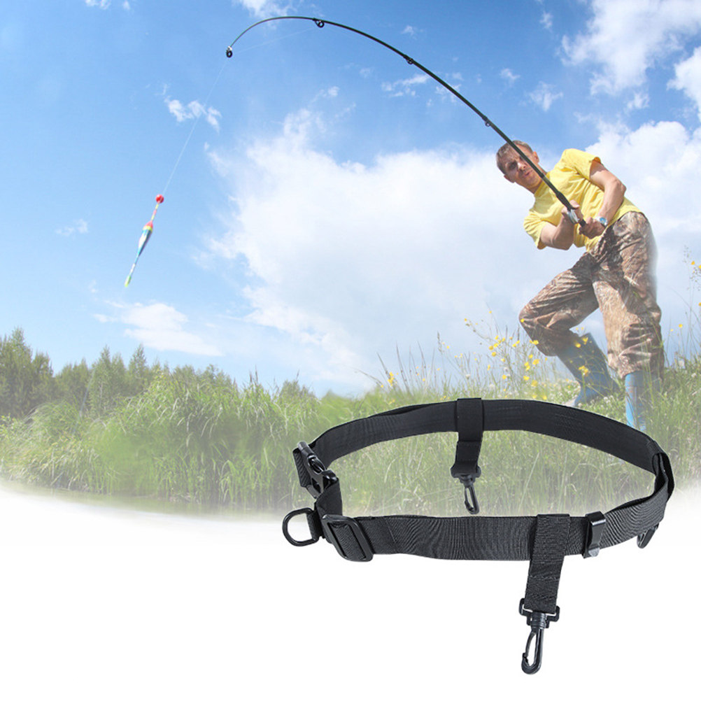 2Pcs Fishing Waist Belt Adjust - D Ring Strap recensie en prijs