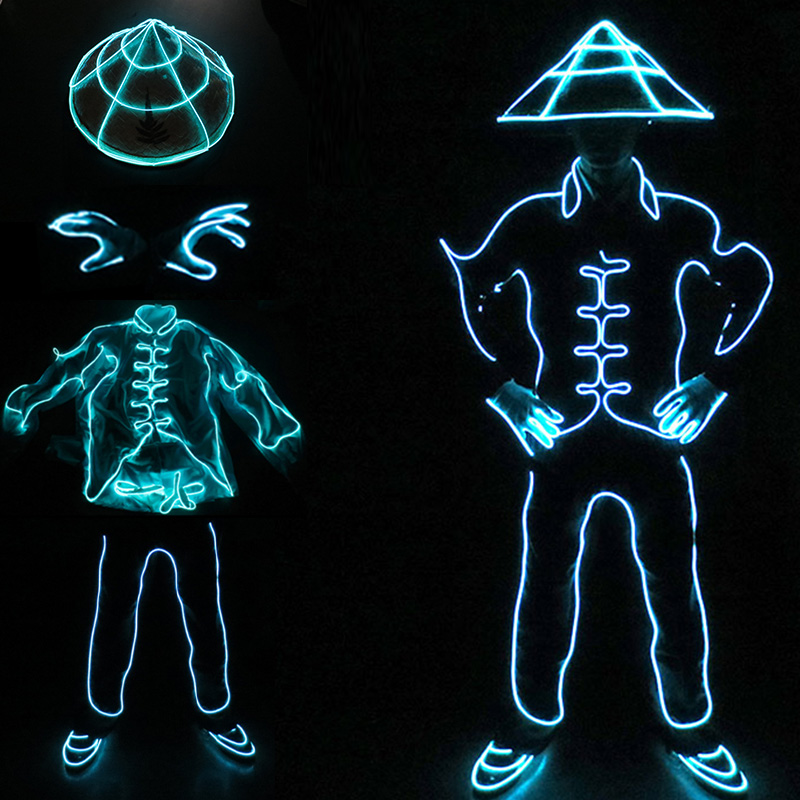 EL Wire LED Clothes Portable N - Cosplay Material For Prop recensie en prijs
