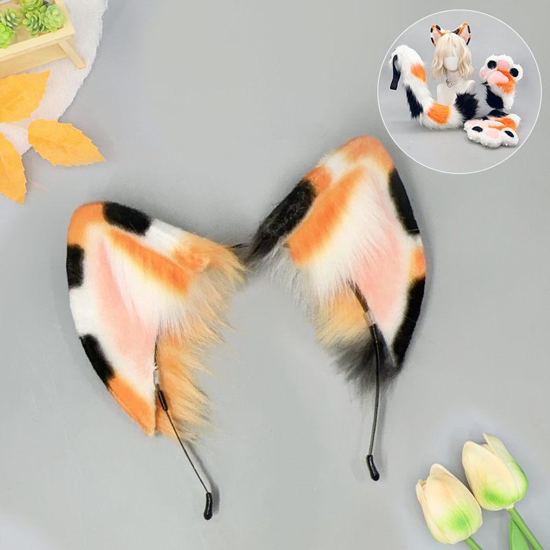 Furry Cat Ears Tail Paws Set C - Detachable Cosplay Prop recensie en prijs