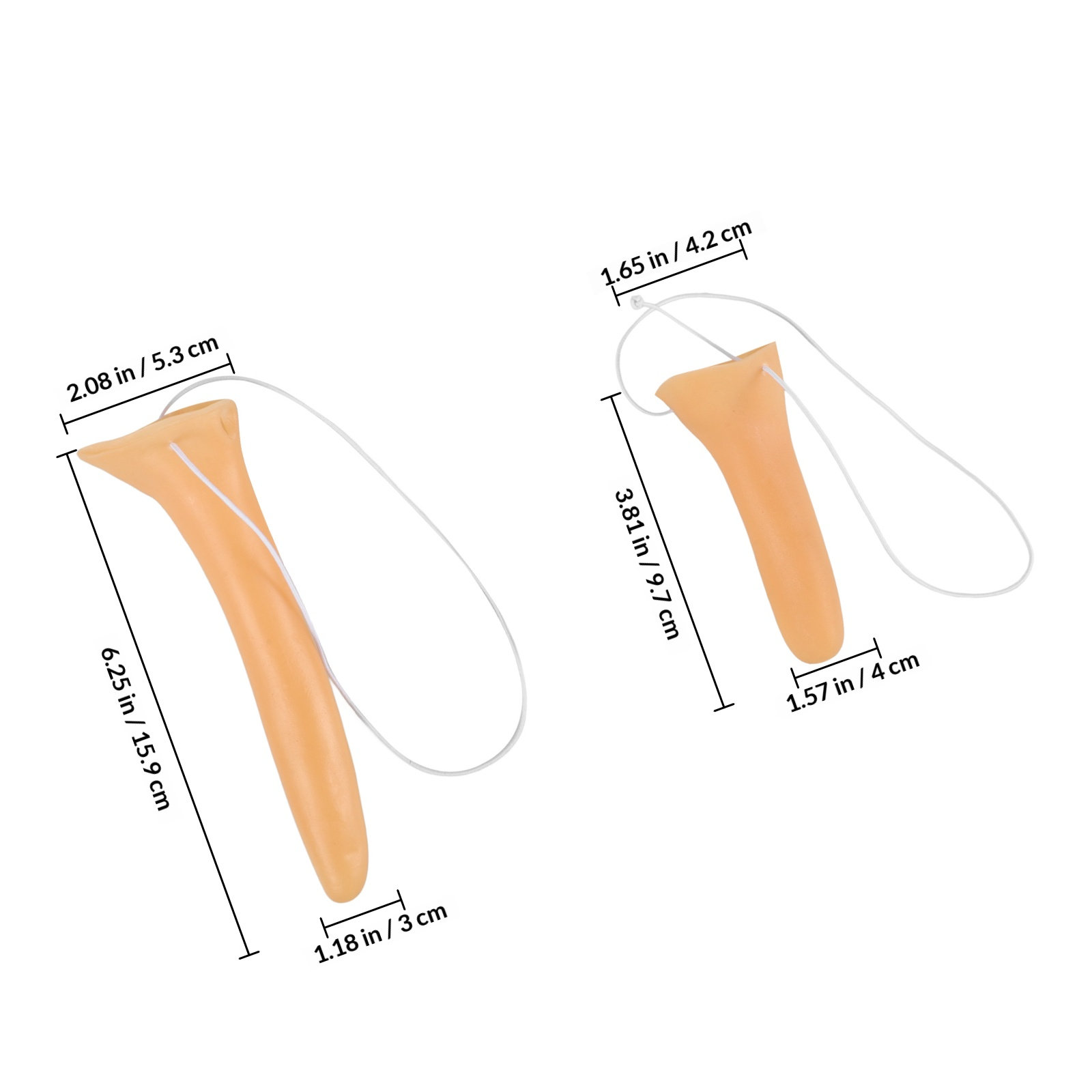 2Pcs Simulation Long Nose Prop - Cosplay Material For Prop recensie en prijs