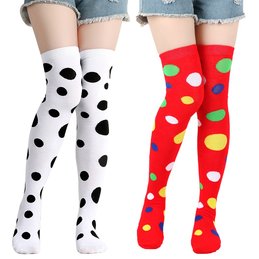 Cartoon Polka-dot Cow Stocking - Cosplay Prop Designer recensie en prijs