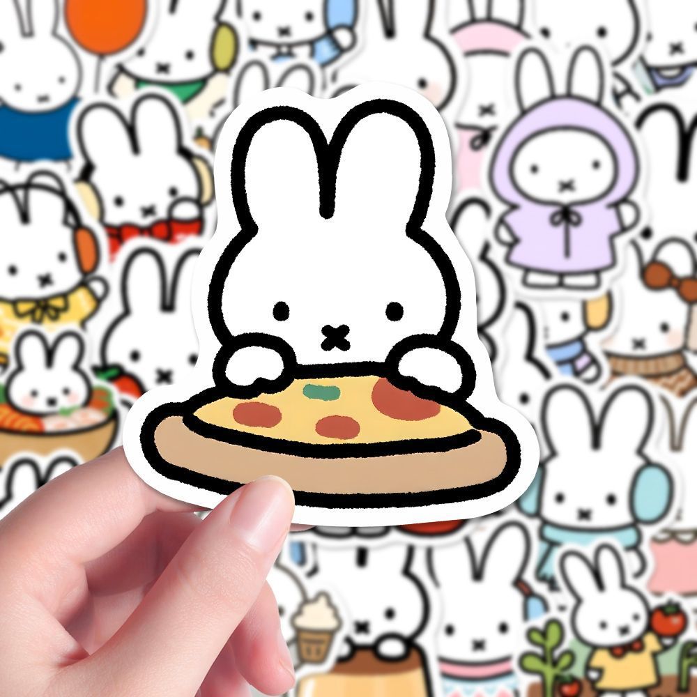 80PCS Kawaii Miffy Cute Sticke - Cosplay Floating Prop recensie en prijs