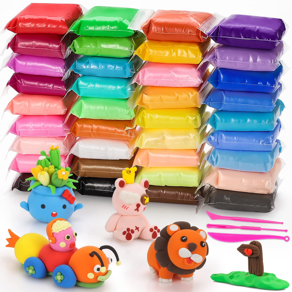 Air Dry Modeling Clay Kit Soft - Foam Clay Sculpt recensie en prijs