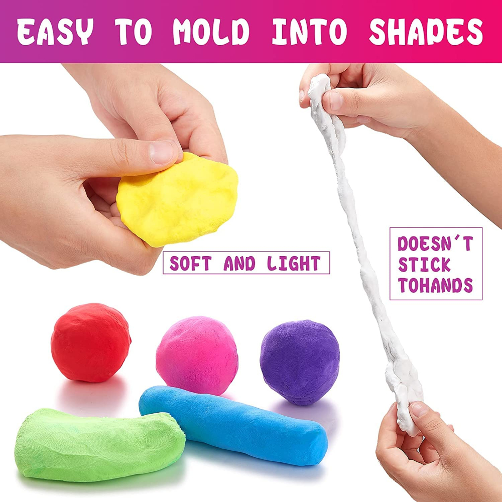 Air Dry Modeling Clay Kit Soft - Foam Clay Sculpt recensie en prijs