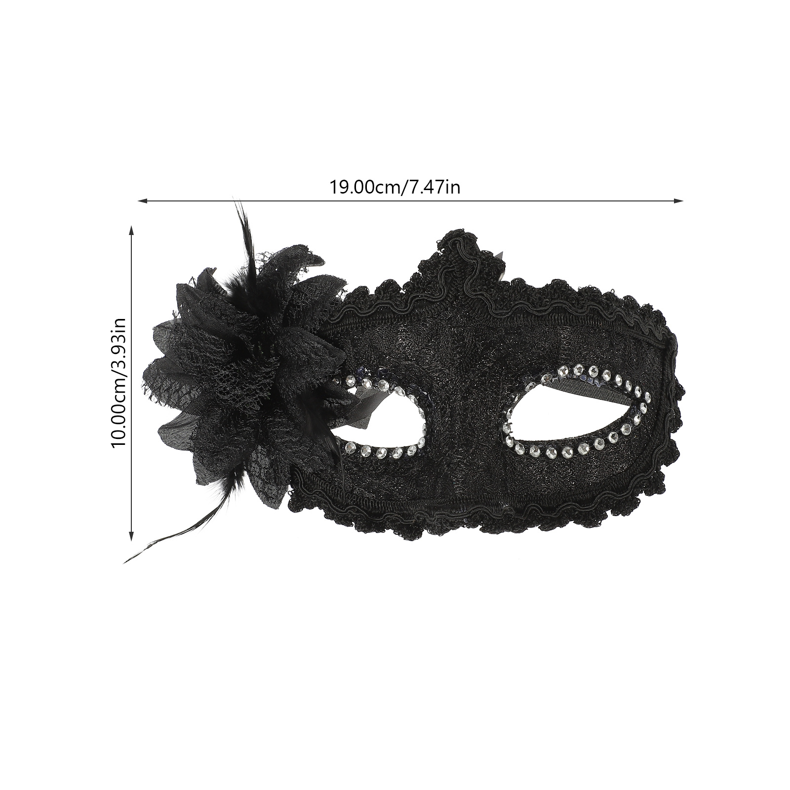 Princess Lace Mask Half Face M - Cosplay Prop Designer recensie en prijs