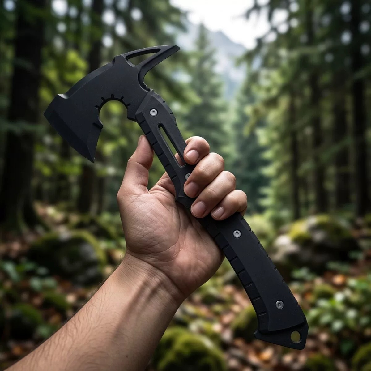 RE 9 Requiem Leon Tactical Axe - Cosplay Prop Display recensie en prijs