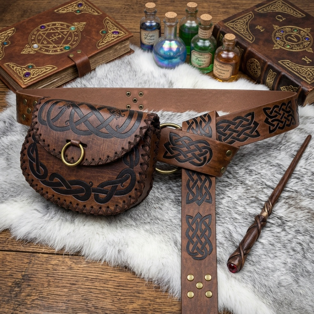 Medieval Viking Embossed Leath - Cosplay Prop Patterns recensie en prijs