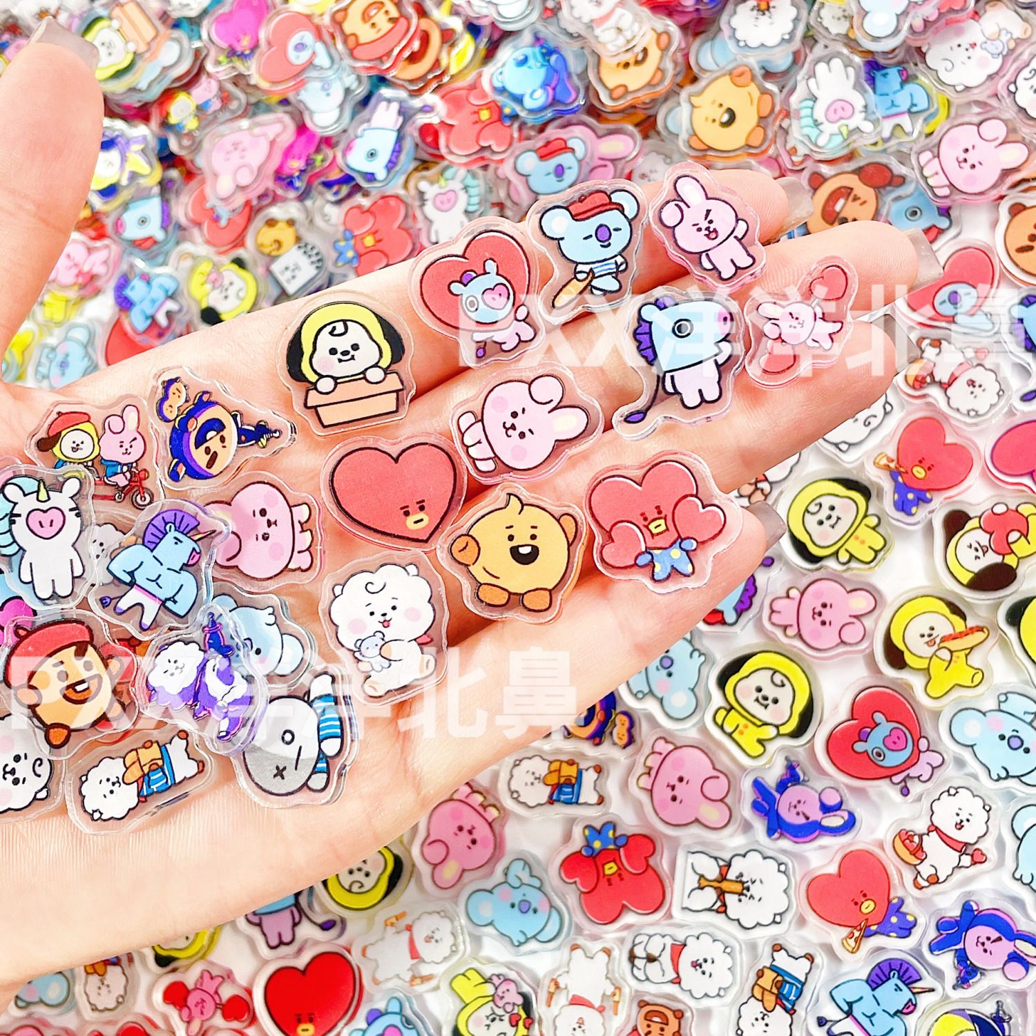 100pcs BT21 BTS single-layer 2 - Cosplay Material For Prop recensie en prijs