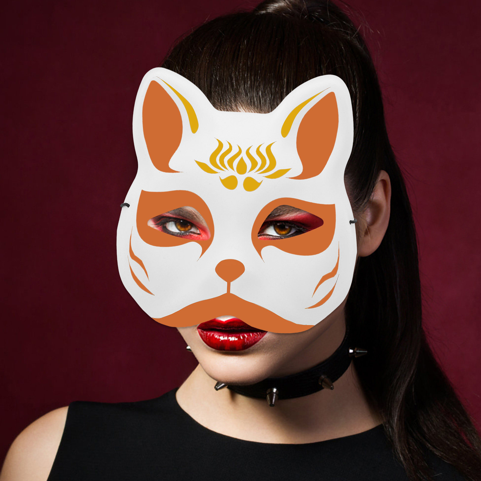 1Set DIY Blank Fox Cat Mask Ha - Cosplay Prop Painting recensie en prijs