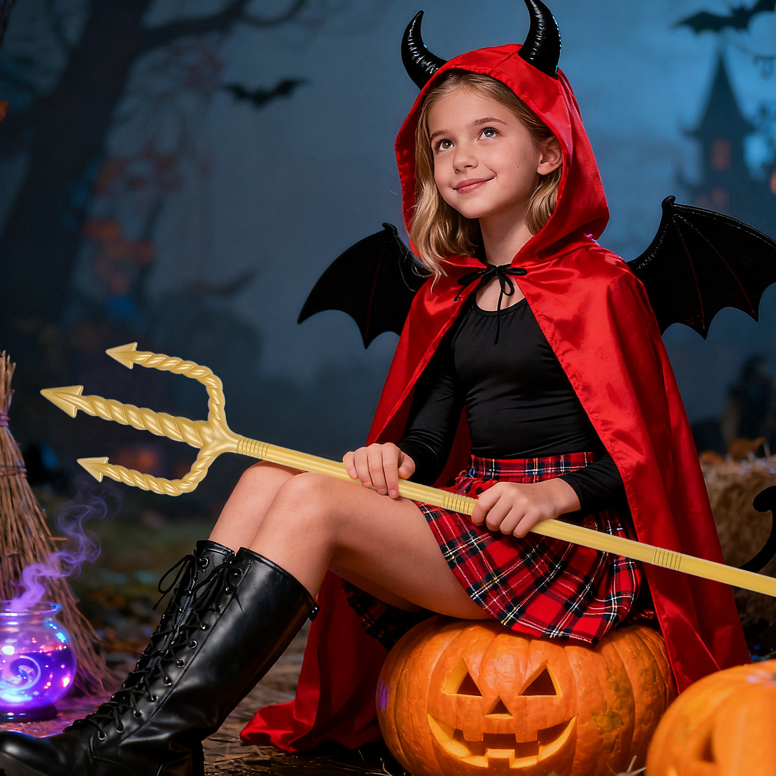 Halloween Demon Fork Prop 1 Se - Detachable Cosplay Prop recensie en prijs