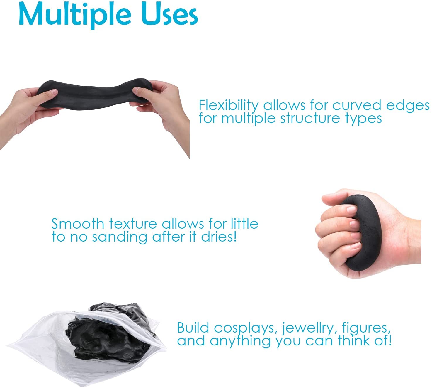 Cosplay Foam Sculpting Clay 2  - Foam Clay Sculpt recensie en prijs